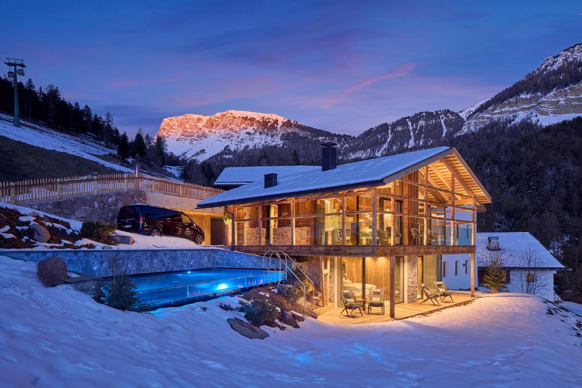 Luxury Chalet Vilaiet Ortisei Exterior foto